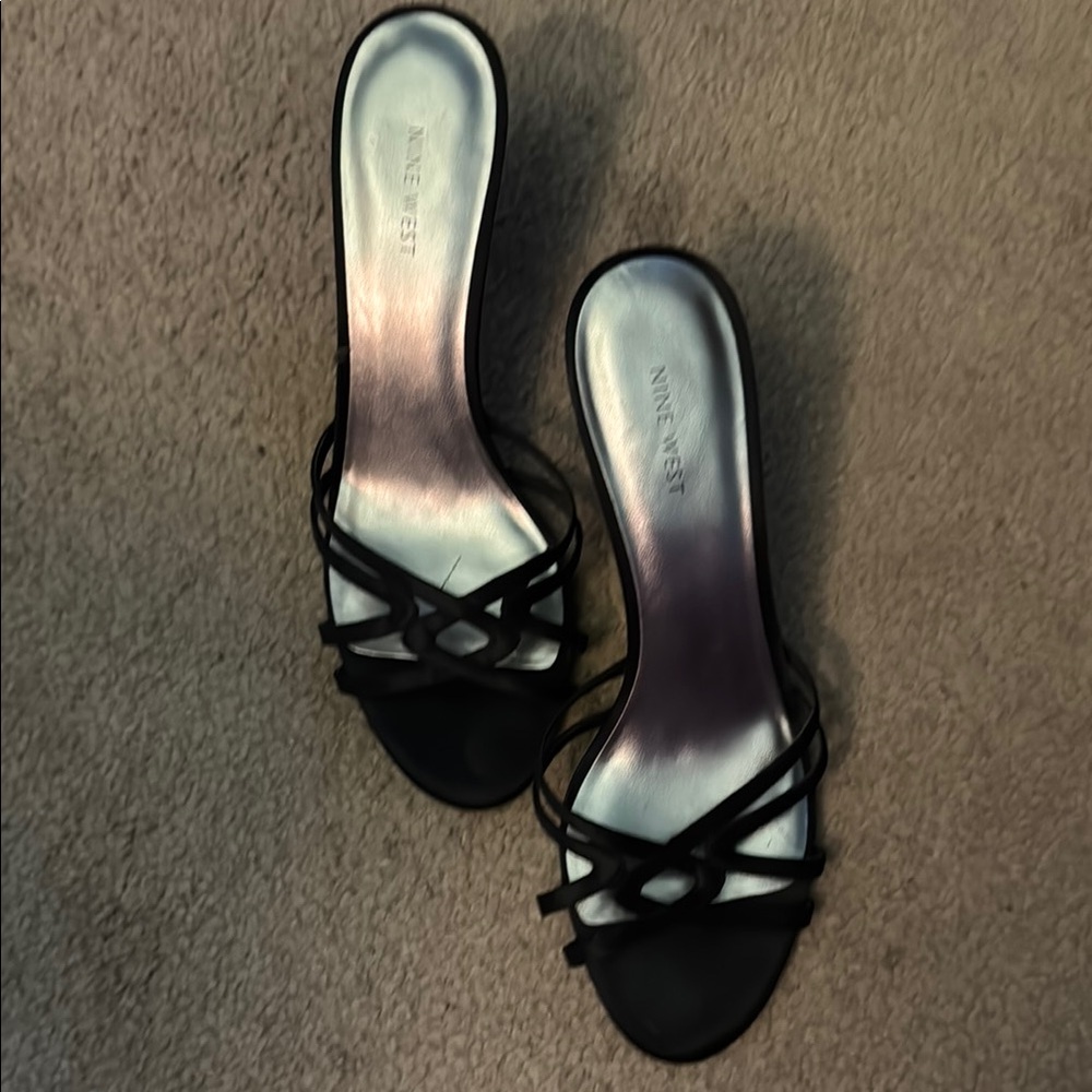 Nine West Black Women's Sandals